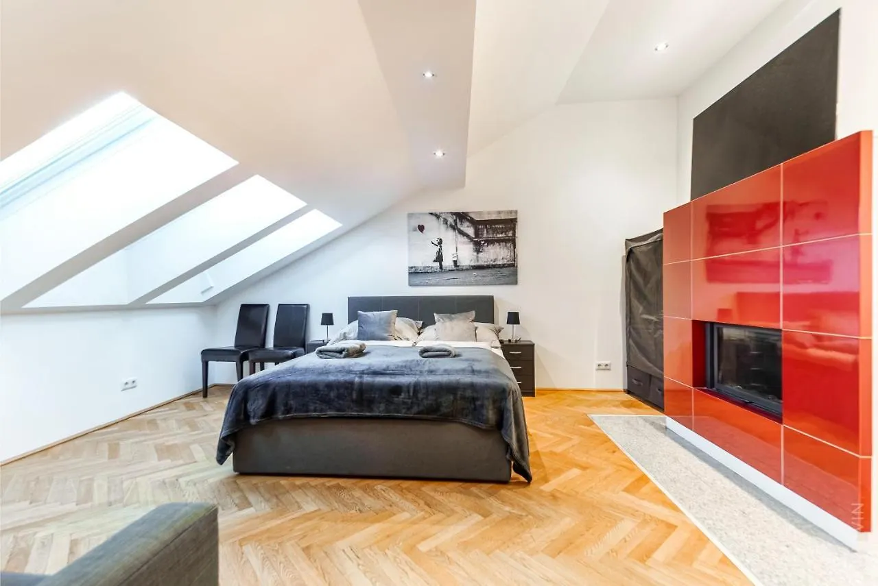 아파트 3 Bedroom Penthouse Ideal For Large Groups, 112 비엔나